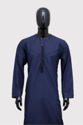 Premium Omani Thobe/Jubba – Collarless, Zipped, Pockets | 8 Colours